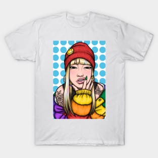 SWAG KOREAN CHARCOAL'S GIRL T-Shirt